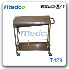 Chariots de traitement en acier inoxydable T428